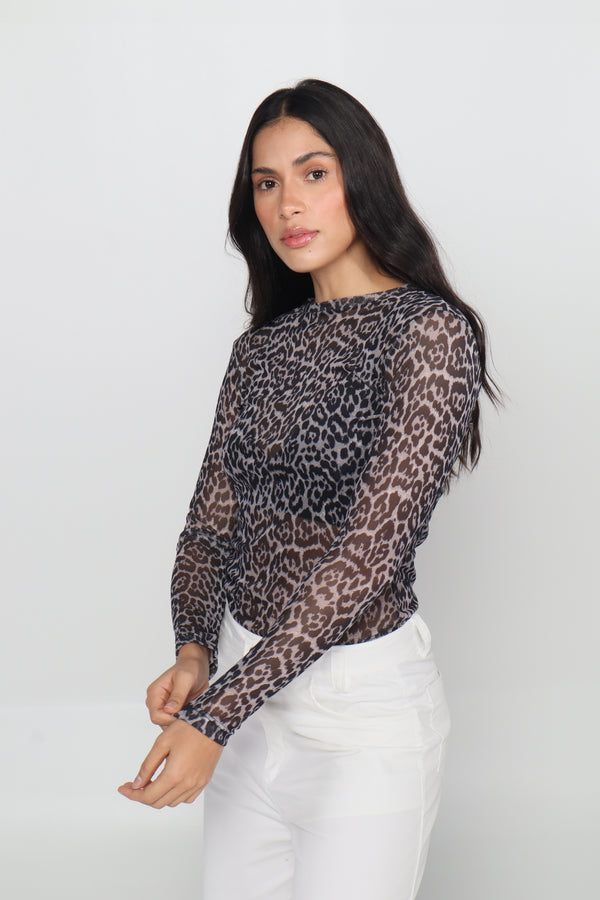 Buzo Mesh Print